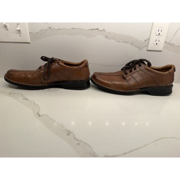 Clarks Mens Shoe’s 13 Toureg Vibe Comfort Oxford Leather Bicycle Toe Classic main image 6